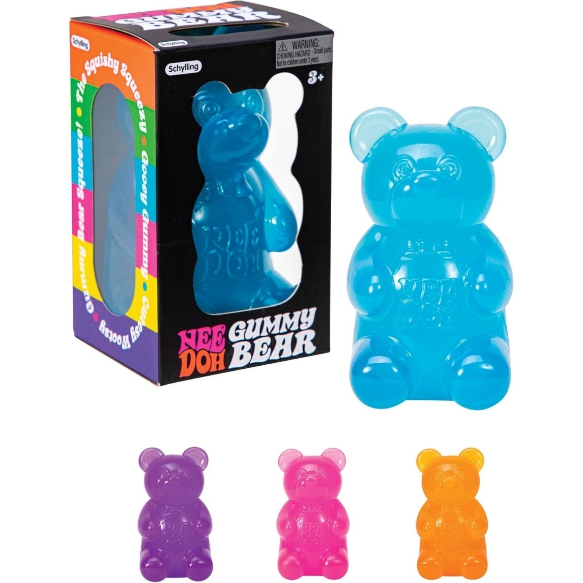 NeeDoh Gummy Bear - Jelly Sensory Toy - 3.5